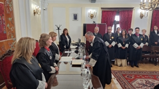 El magistrado Pablo Arraiza toma posesión como presidente de la Audiencia Provincial de León